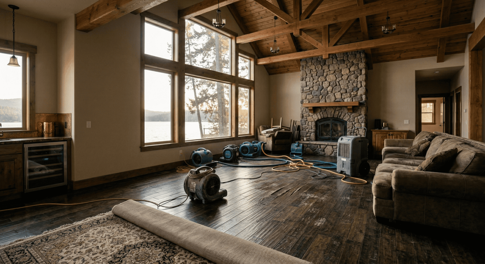 fort worth water damage restoration professional restoration drying equipment